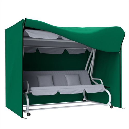 Outsunny seater garden swing - outsunny, 3