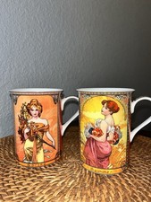 Alphonse Mucha Four Seasons