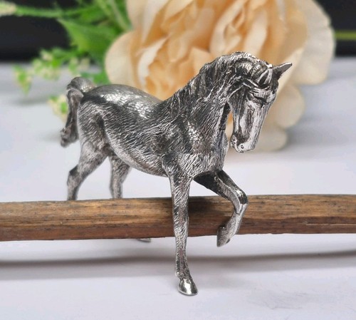 Sterling silver horse - silver,