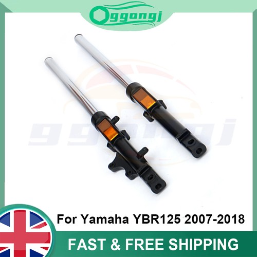Black front forks - front,