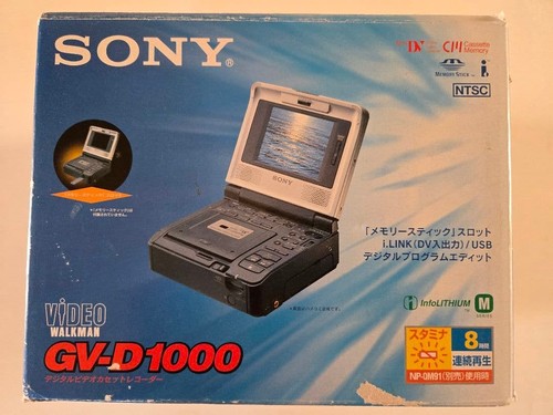 Sony d1000 video - gv-d1000,