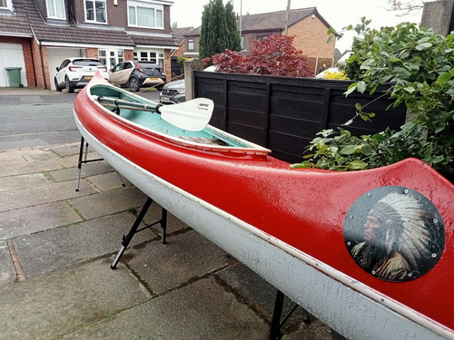 Ottersport red white double - red,