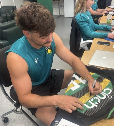 Authentic hand signed and - authentic,