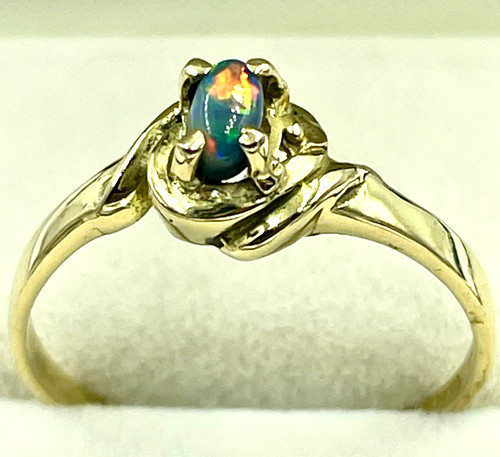 Solid natural black opal - solid,
