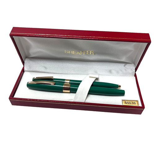 Sheaffer imperial green 23k - imperial,