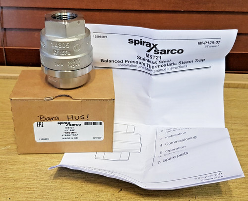 New spirax sarco mst21 - new,