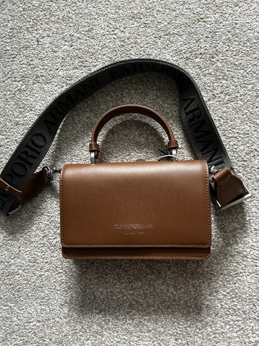 Emporio armani leather handbag - emporio,