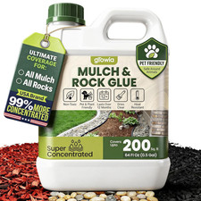 Mulch and Rock Glue for