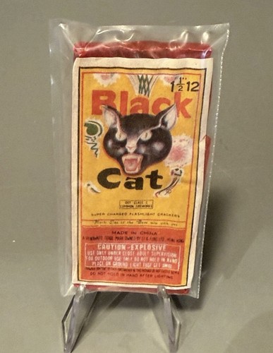 Vintage black cat - vintage,