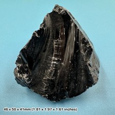 Obsidian volcanic glass, home decor, igneous rock, healing spiritual crystal