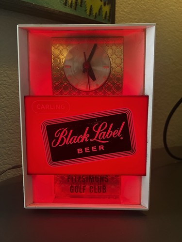 Vintage carling black - black, label