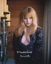Madeline Smith 10x8 signed in