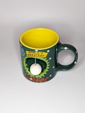 Spinning Golf Ball Mug Novelty xpressions Gift Worlds Greatest Golfer 