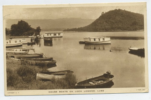 House boats loch lomond - house, on