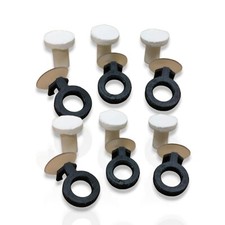 6 x Single hole coral frag