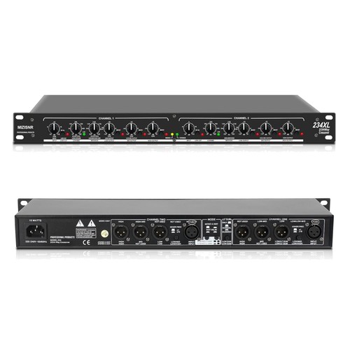 System crossover with xlr - system,