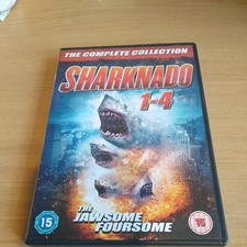 Sharknado 1-4 Collection (DVD, 2016)