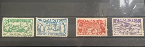 Vintage 1954 antarctica - vintage,