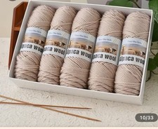Alpaca Wool Yarn Chunky 5 x