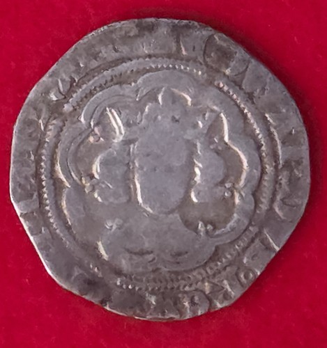 Edward iii silver halfgroat - edward,