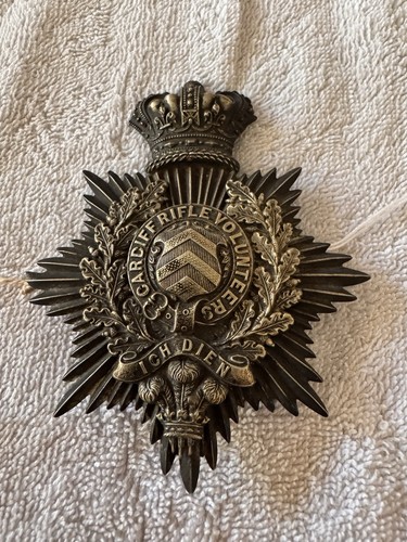 Cardiff rifle volunteers metal - volunteers,