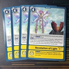 Revelation of Light [BT15-092] Digimon [Exceed Apocalypse, Near Mint] X4 Cards