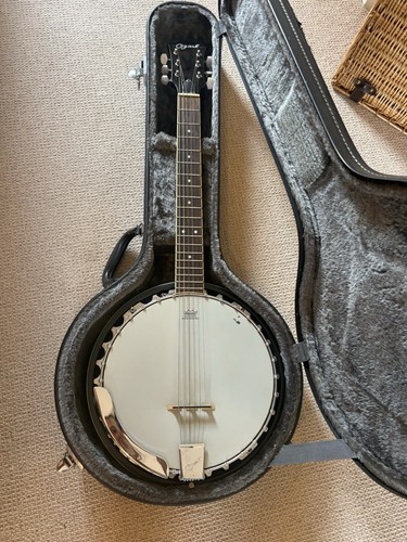Six string guitar banjo ozark - banjo,