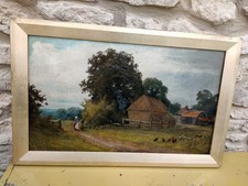 Superb 1800s Oil on Canvas