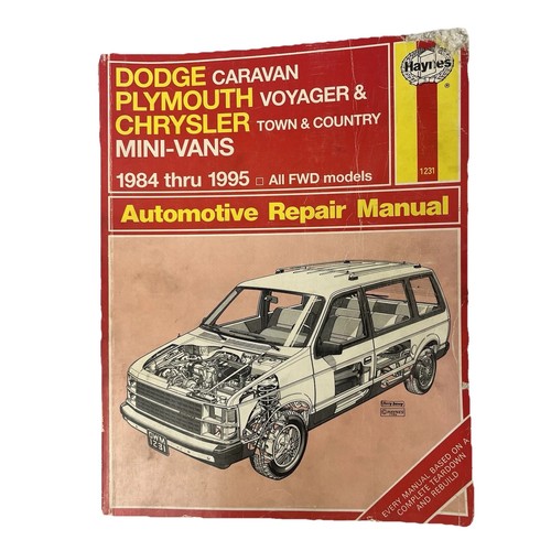 Haynes dodge caravan plymouth - caravan,
