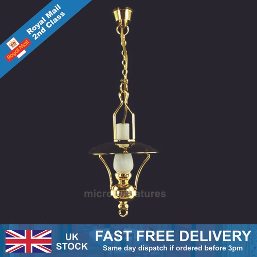 Dolls house hanging - dolls, lamp