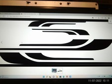 CAMPER VAN VINYL STRIPES/STICKERS FOR VANS/MINIBUS/MOTOR HOME, CONVERSIONS