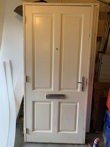 New external wooden - doors, with