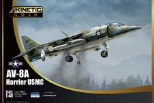 Kinetic 1/48 McDonnell-Douglas AV-8A Harrier USMC # 48072