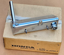 NOS Honda Exhaust Muffler for MK1 Red Tank CZ100 *Small Imperfections Dents Etc*