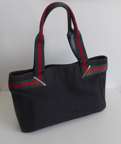 Gucci vintage black denim - gucci,