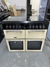 LEISURE Chefmaster CC100F521C 100 cm Dual Fuel Range Cooker - Cream & Black