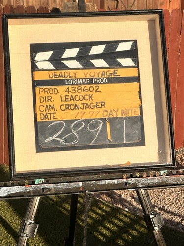Original movie clapper board - movie,