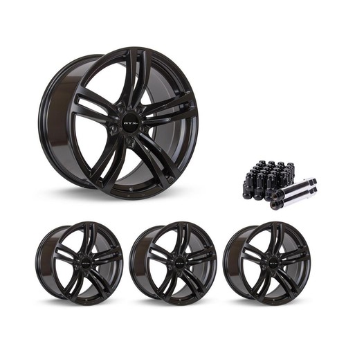 Set black alloy - black, wheel