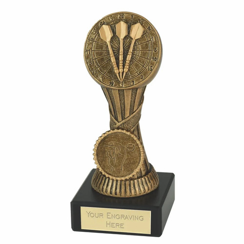 Darts orb trophy with - trophy, cm