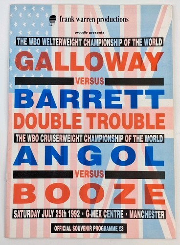 Wbo championship programme - championship,