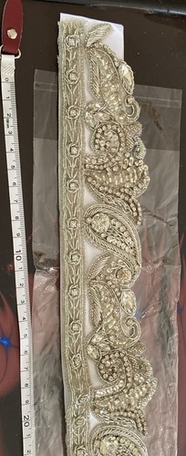 Gorgeous clear crystal beaded - clear,