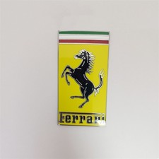 Ferrari Horse Badge Metal