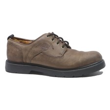 TIMBERLAND Mens Classic Lace-Up Leather Brown Shoes UK 10 Casual Durable