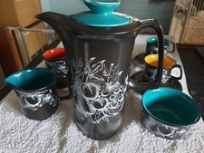 Crown Devon Fieldings Coffee Set.