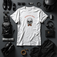 Lone Wolf Biker t-shirt,Skull & Rebel clothing, Motorcycle shirt, Road warrior, 