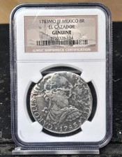 1783 mexico reales el - reales, *el