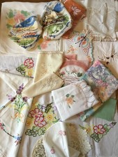  Bundle/lot vintage cut craft