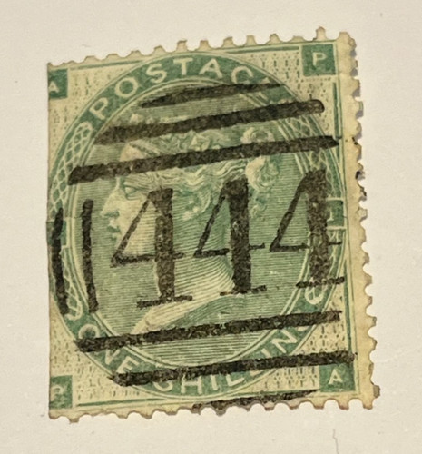 D424 queen victoria - gb, 1/-