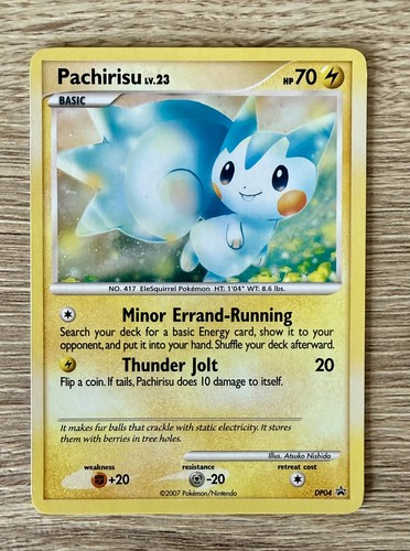 Pokemon card 2007 - 2007, pachirisu