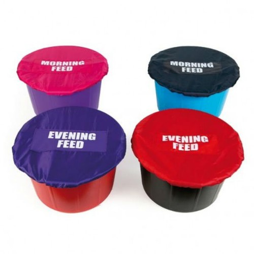 Horse feed bucket bowl cover - feed,